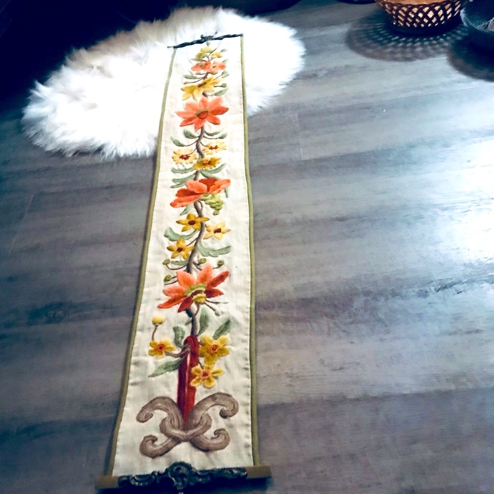 Genuine Vintage Folk Art - Wall Hanging/Tapestry